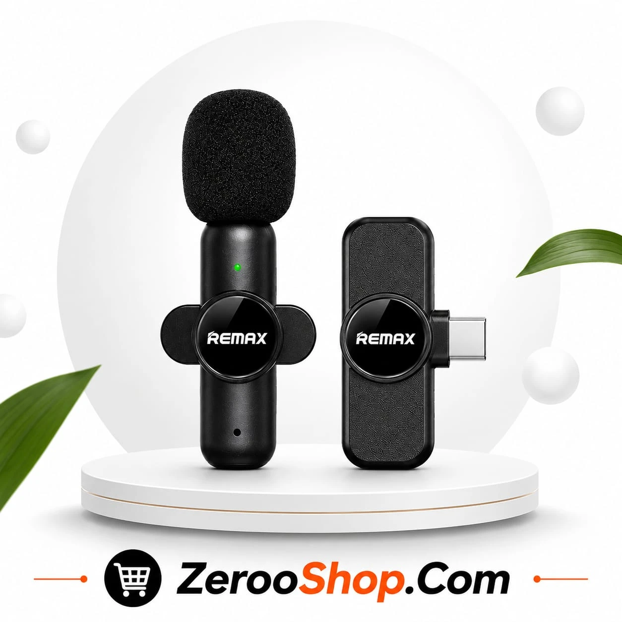 REMAX K09 Wireless Live-Stream Microphone | Type-C Lavalier Mic