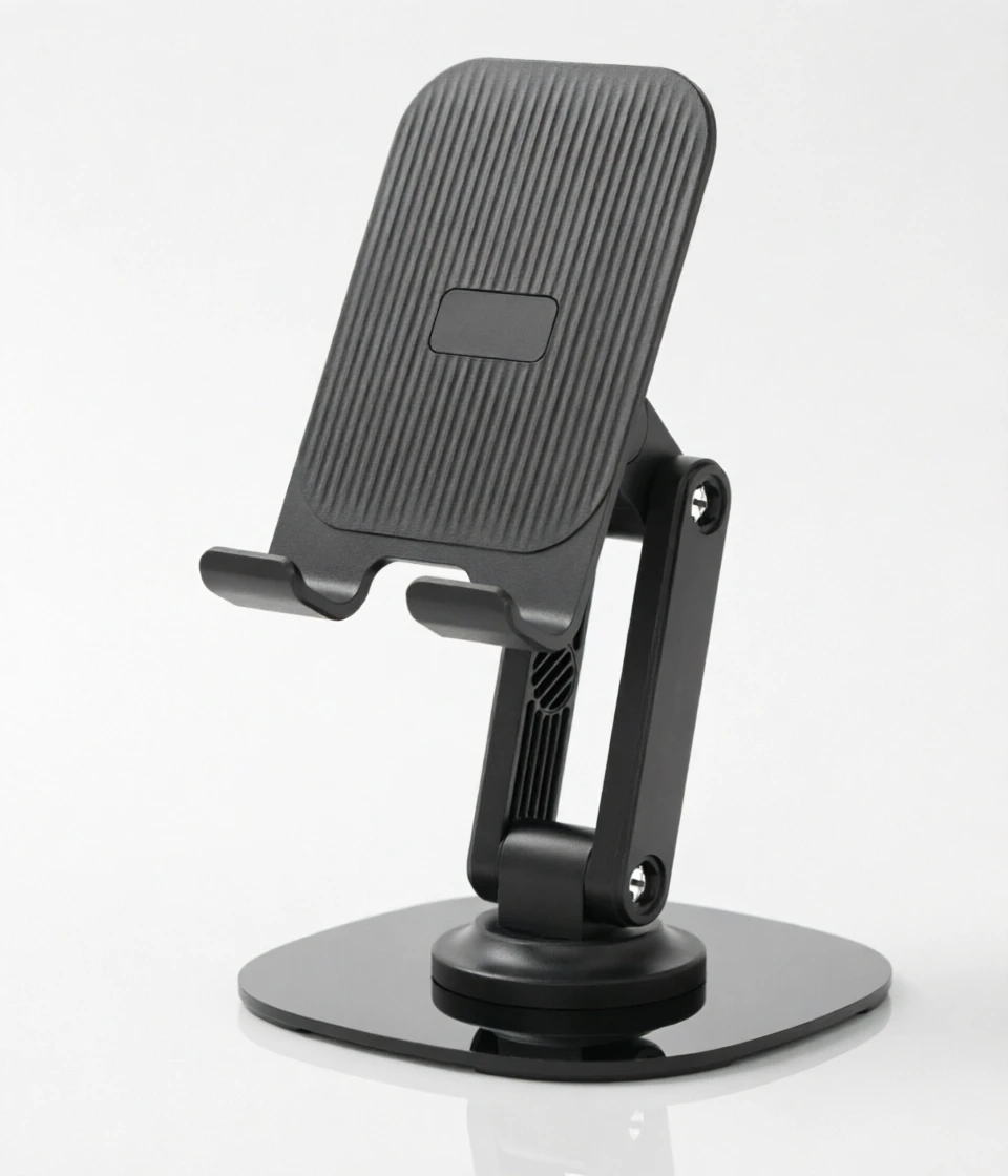 Adjustable Phone & Tablet Stand 360 Rotating Function With Foldable Feature
